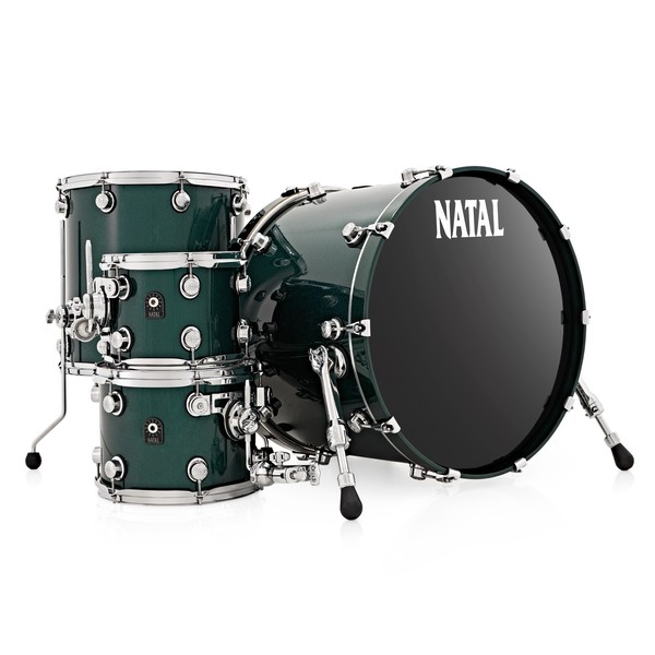 Natal Café Racer 22" 4pc Shell Pack, British Racing Green