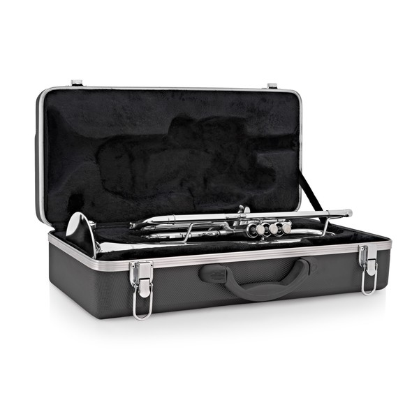 Student Trumpet by Gear4music, Silver