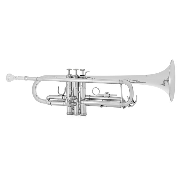 Student Trumpet by Gear4music, Silver