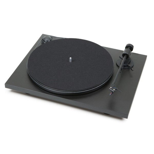 Pro-Ject Primary Turntable, Black - Angled