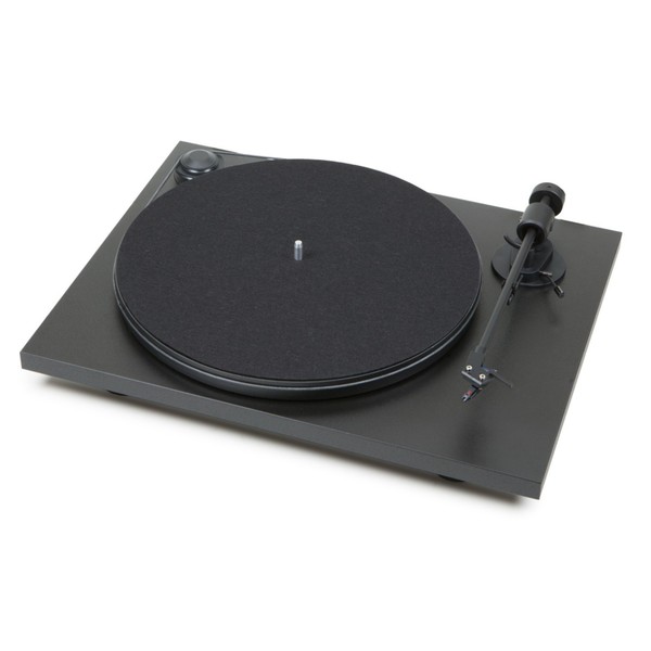 Pro-Ject Primary USB Turntable, Black - Angled