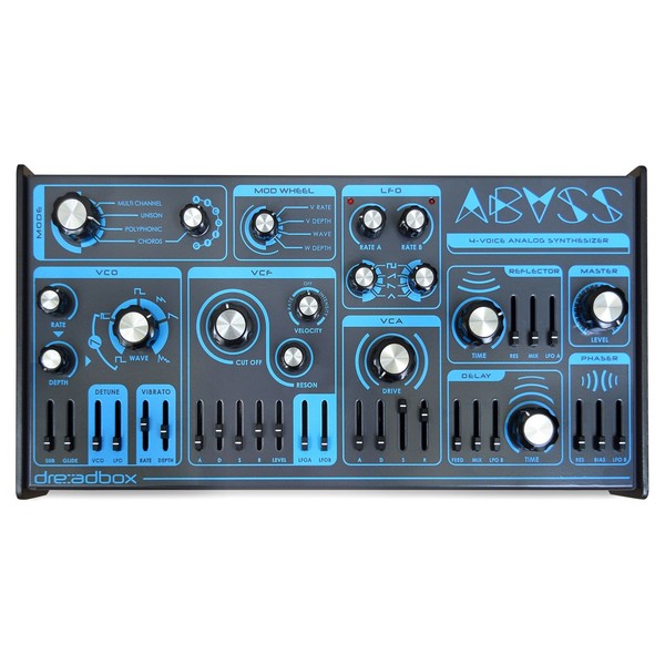 Dreadbox Abyss 4 Voice Polyphonic Synthesizer - Top