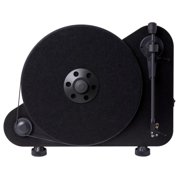 Pro-Ject VT-E Vertical Turntable, Black - Front