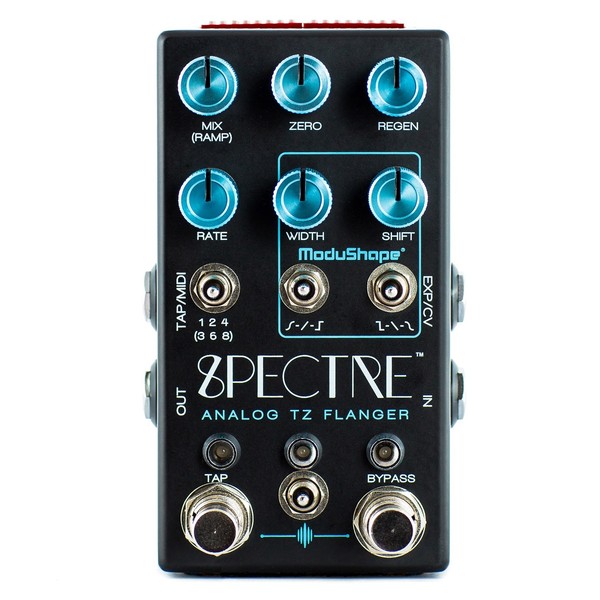 Chase Bliss Audio Spectre TZ Through Zero Flanger Pedal, Blue Knob