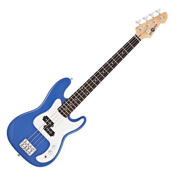 3/4 LA Bass Guitar by Gear4music, Blue