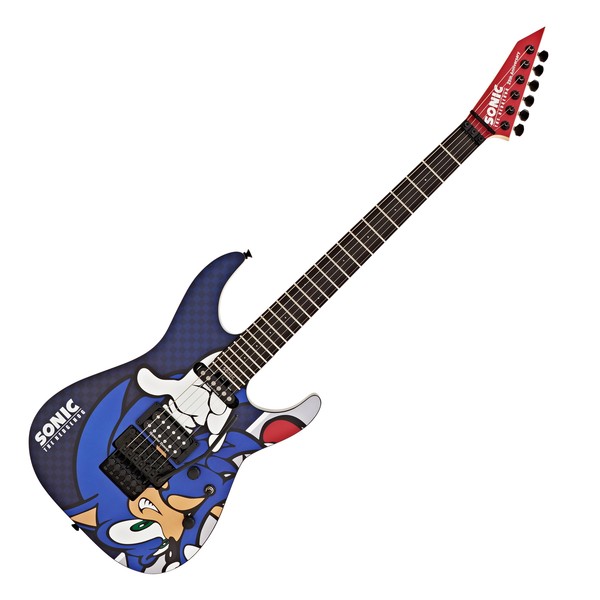 ESP SN-25TH Sonic The Hedgehog Guitar II