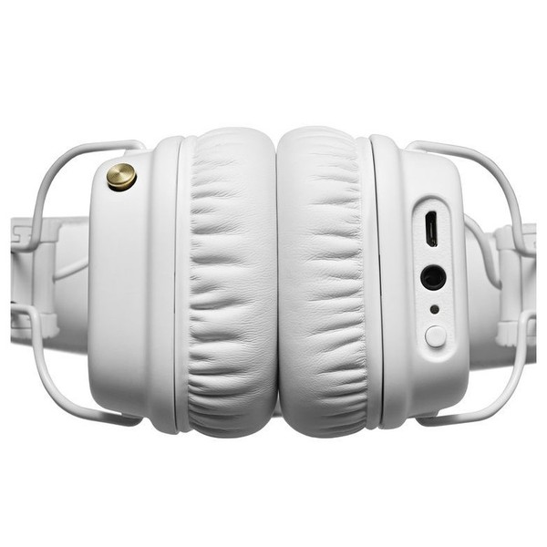 DISC Marshall Major II Bluetooth Headphones, White at Gear4music