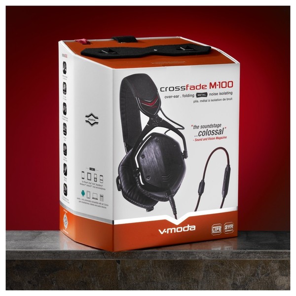 V-Moda M-100 Crossfade Mixing Headphones - Boxed