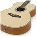 Concert Electro Acoustic Guitar by Gear4music, Natural 