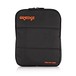Orange Tangle-Free 20ft Instrument Twister Cable, Black Woven