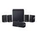 Yamaha NS-P40 5.1 Surround Sound System, Black