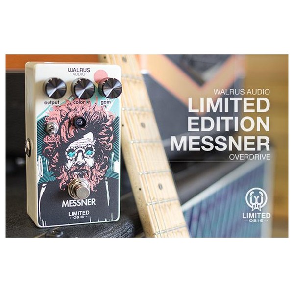 DISC Walrus Audio Messner Transparent Overdrive, Ltd Ed Artwork at