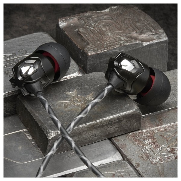 V-Moda ZN In-Ear Headphones, 1 Button Remote - Lifestyle