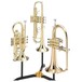 Hercules DS513BB Trumpet, Cornet and Flugel Horn Stand with Bag with Instruments