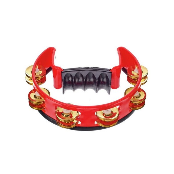 Pearl UltraGrip Adj Volume Tambourine, Brass