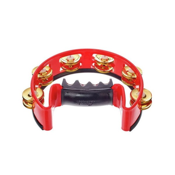 Pearl UltraGrip Adj Volume Tambourine, Brass Jingles