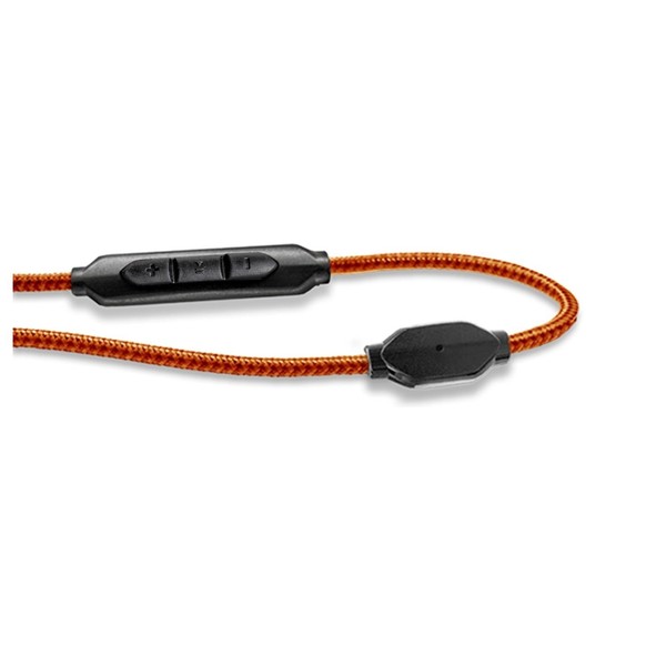 V-Moda 3-Button Speakeasy Cable, Orange