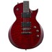 ESP LTD EC-100QM Electric Guitar, Cherry