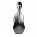 BAM 1004XL Hightech Compact Cello Case, Silver Carbon