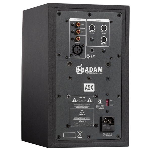 Adam A5X Active Studio Monitor - Rear