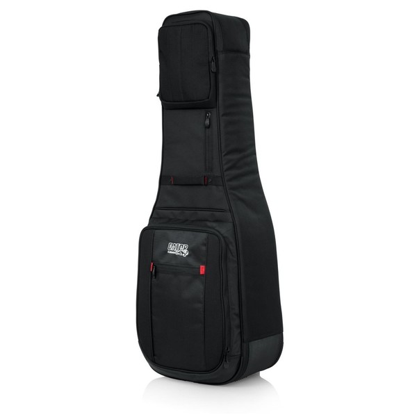 Gator ProGo Ultimate 2X Gig Bag for Electric Guitars Frnt Angle