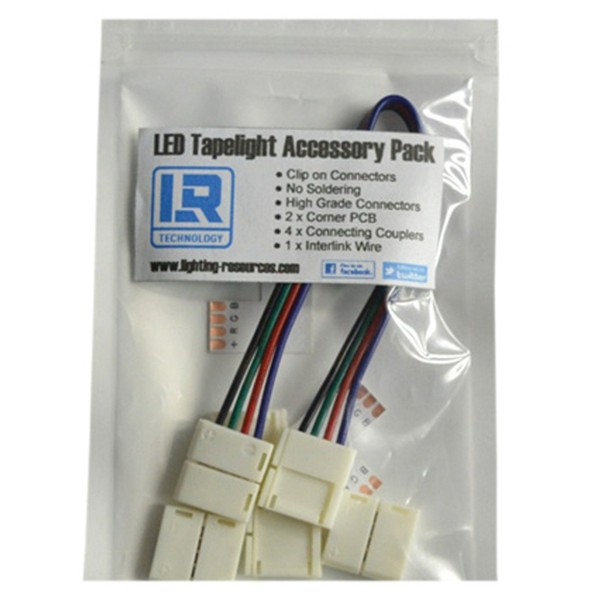 LR Technology 4-Pin Tapelight Accessory Pack