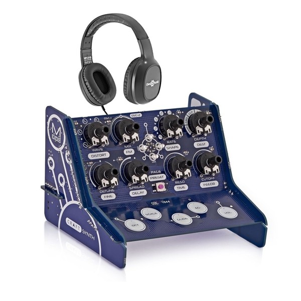 Modal CRAFTsynth Monophonic Synthesizer Kit With Headphones - Bundle