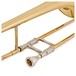 Besson BE1030 New Standard Bb Trombone, Clear Lacquer