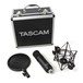 Tascam TM-280 Large-Diaphragm Condenser Microphone 2