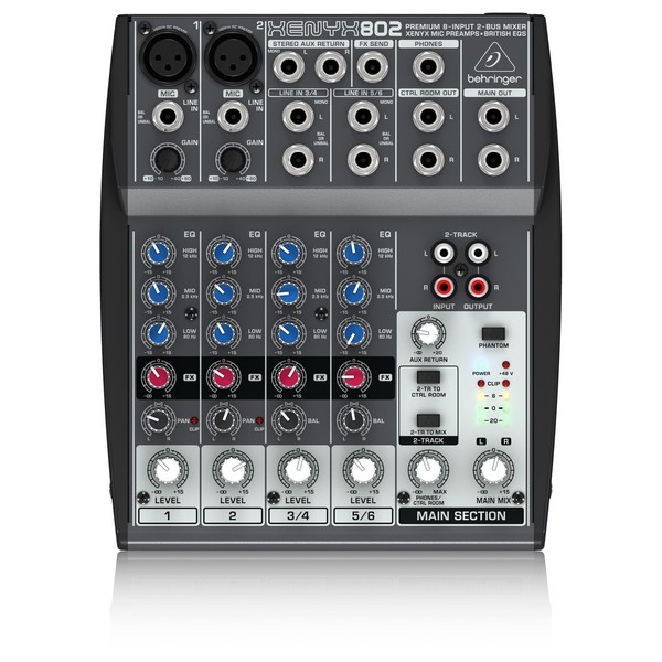 Behringer Xenyx 802 Mixer - Box Opened at Gear4music