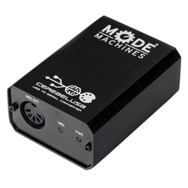 Mode Machines Cerebel USB, USB to MIDI Converter - Angled