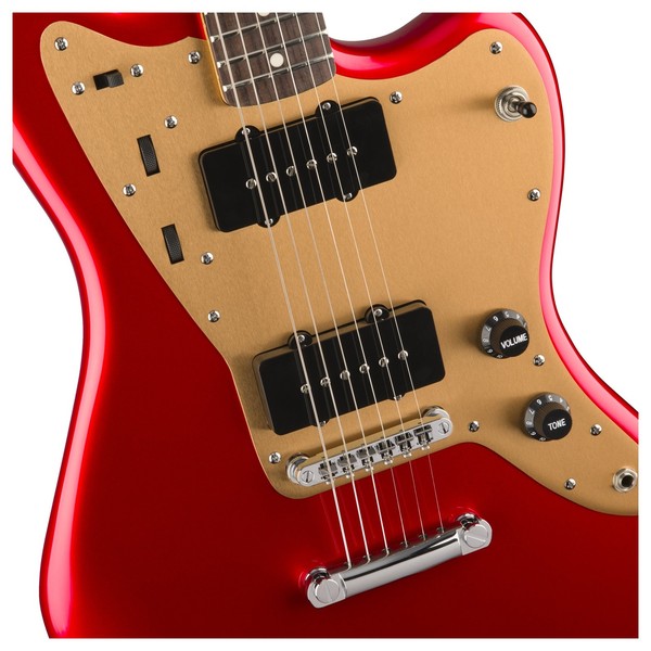 Squier Deluxe Jazzmaster ST, Candy Apple Red at Gear4music