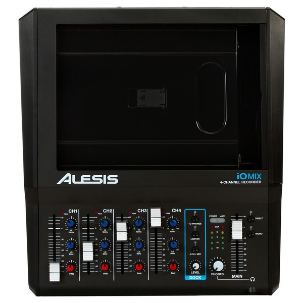 Alesis iO Mix 4-Channel Mixer/Recorder for iPad - Top