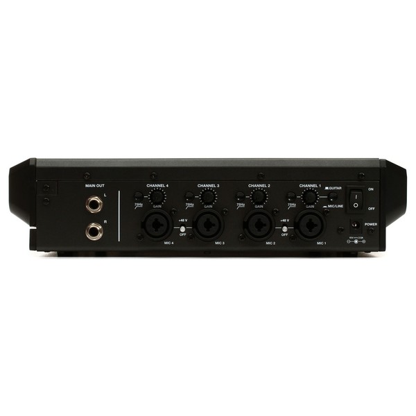 Alesis iO Mix 4-Channel Mixer/Recorder for iPad - Rear