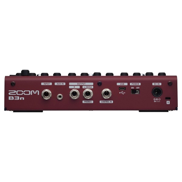 Zoom B3n Effects Pedal - Rear