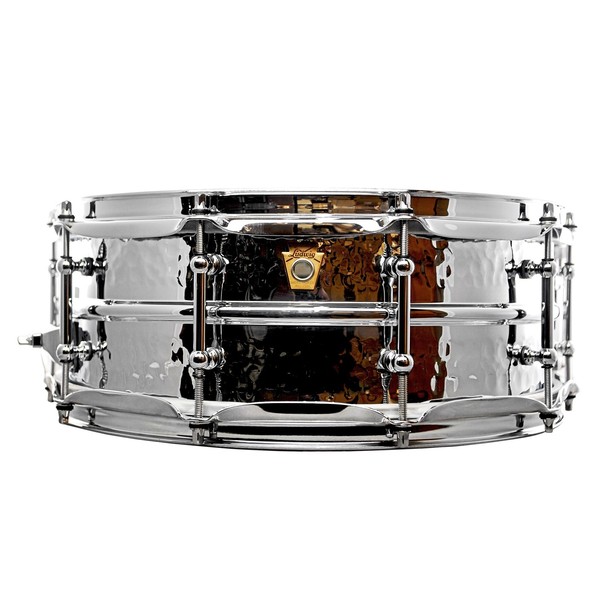Ludwig LM400KT 14" x 5" Hammered Supraphonic Snare Drum, Tube Lugs