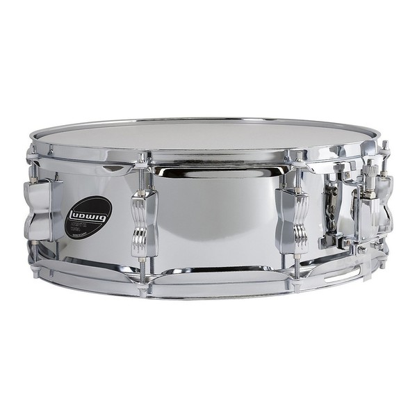 Ludwig Accent 14 x 5 Chrome over Steel Snare Drum