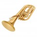 Yamaha YBH301 Intermediate Baritone Horn, Gold, Bell