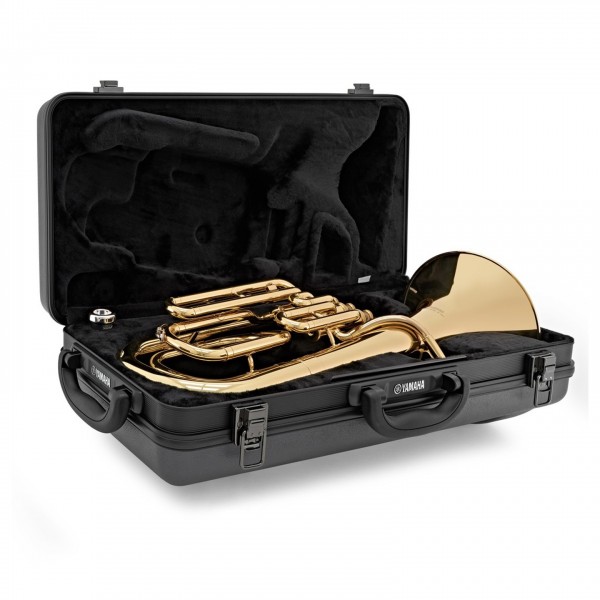 Yamaha YBH301 Intermediate Baritone Horn, Gold, Case