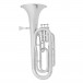 Yamaha YBH301S Intermediate Baritone Horn, Silver, Back