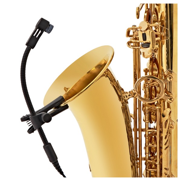 Sennheiser e908 B EW Condenser Microphone For Saxophones - Miking Saxophone