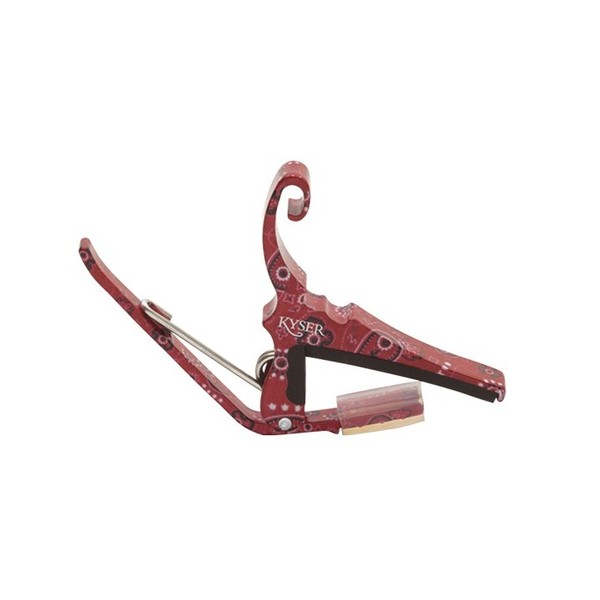 Kyser Quick Change Capo, Red Bandana