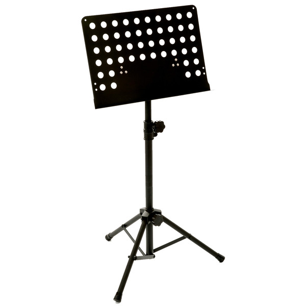 Percussion Plus PP976 Orchestral Music Stand, Black