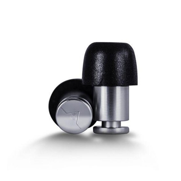 Flare Audio Isolate Pro Ear Protection Plugs, Titanium Machine Finish
