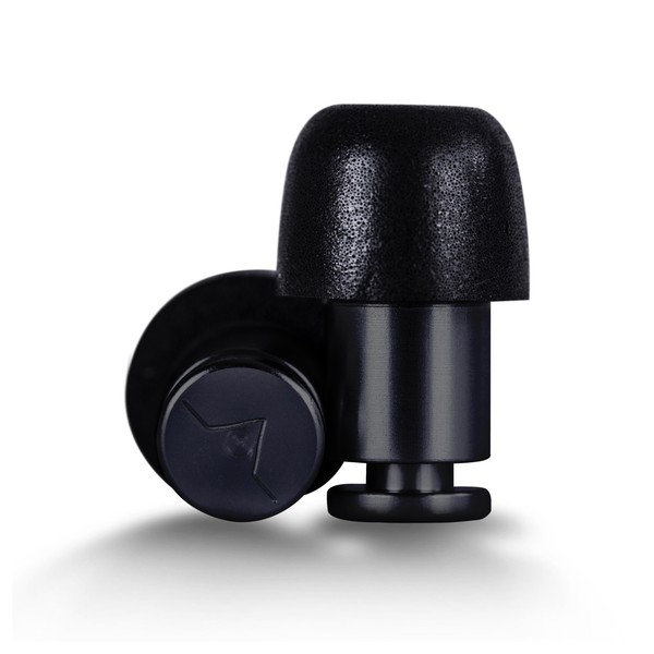 Flare Audio Isolate Aluminium Ear Plugs, Black