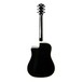 Eko NXT D CW EQ Electro Acoustic Guitar, Black Back