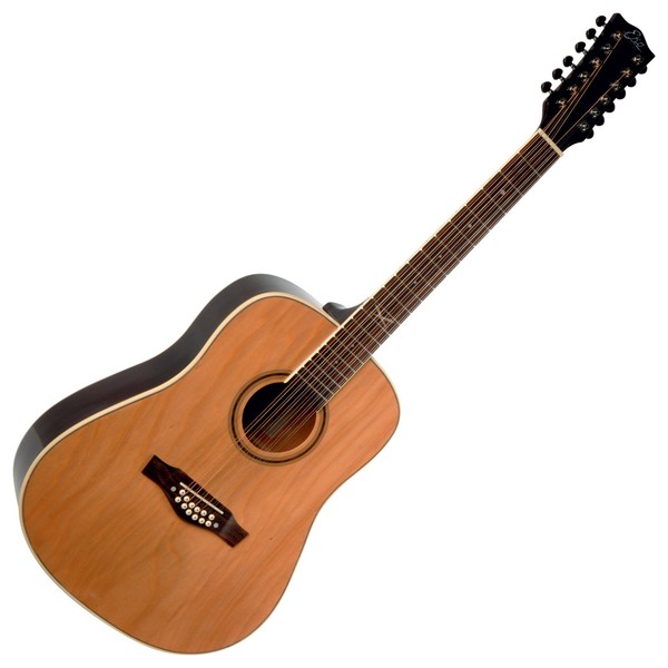 Eko NXT D XII Acoustic Guitar, 12 String Natural Front