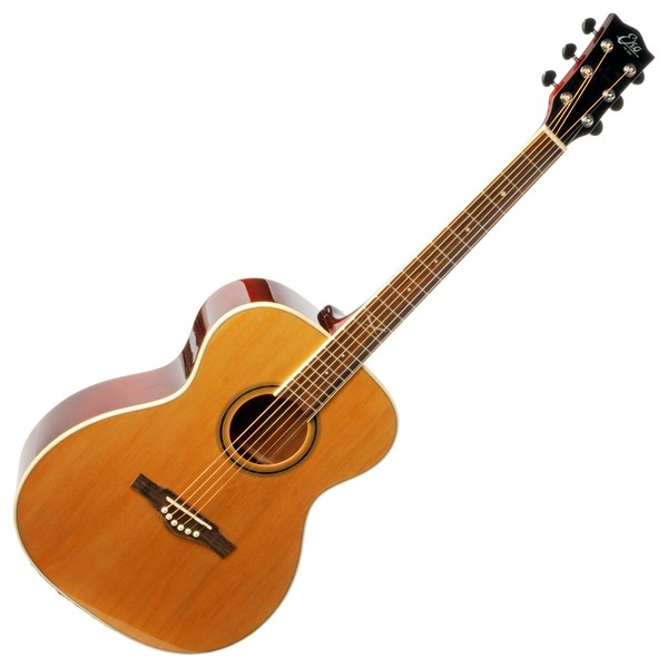 Eko NXT 018 Acoustic Guitar, Natural Front