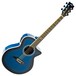 Eko NXT 018 CW EQ Electro Acoustic Guitar, Blue SB Front