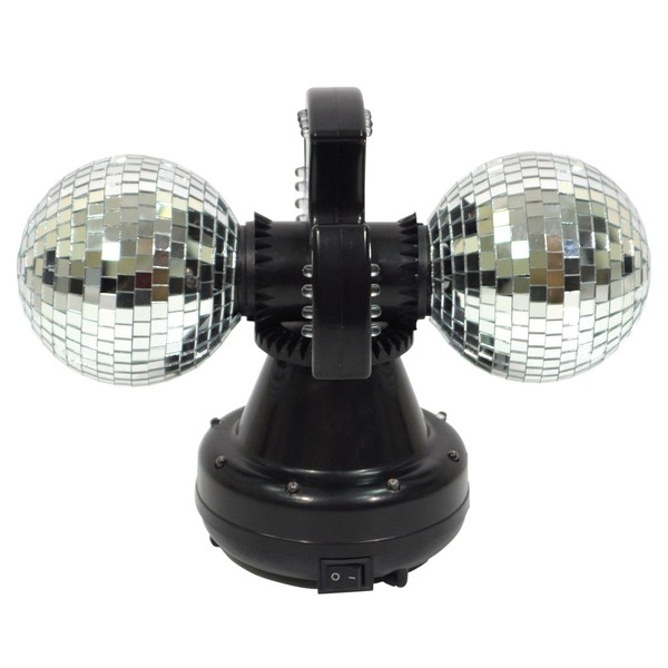 Cheetah Twin Ball 4 Inch LED Mirror Ball